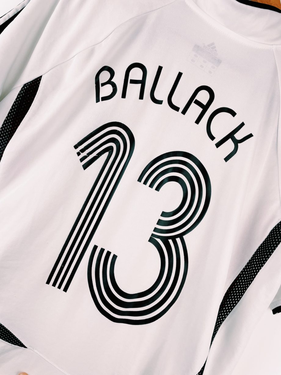 Maillot vintage Allemagne 2005/2007 floqué Ballack #13