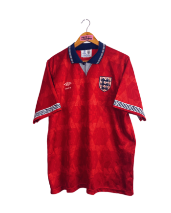 maillot vintage extérieur de l'Angleterre 1990/1993