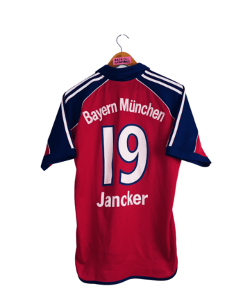maillot vintage domicile Bayern Munich 1999/2001 floqué Jancker #19