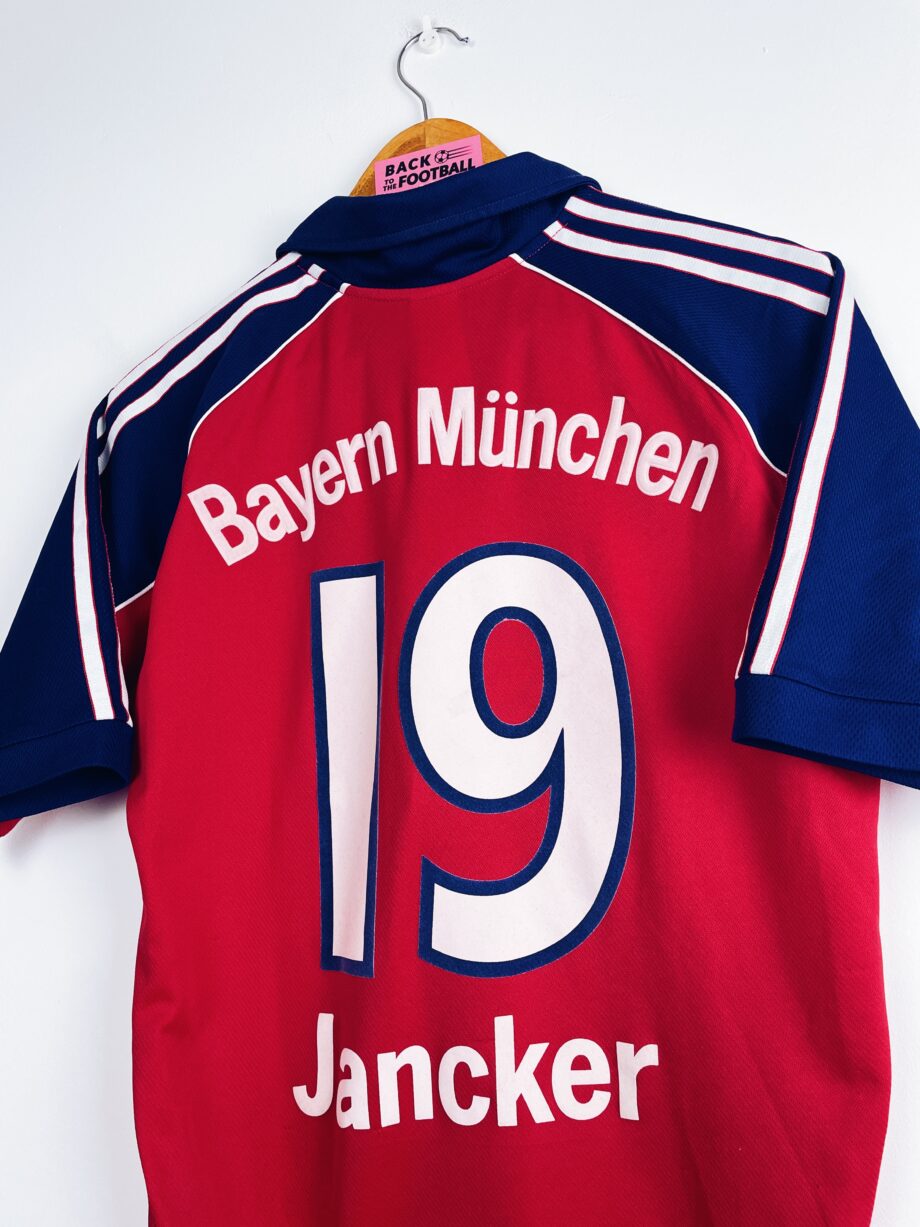 maillot vintage domicile Bayern Munich 1999/2001 floqué Jancker #19