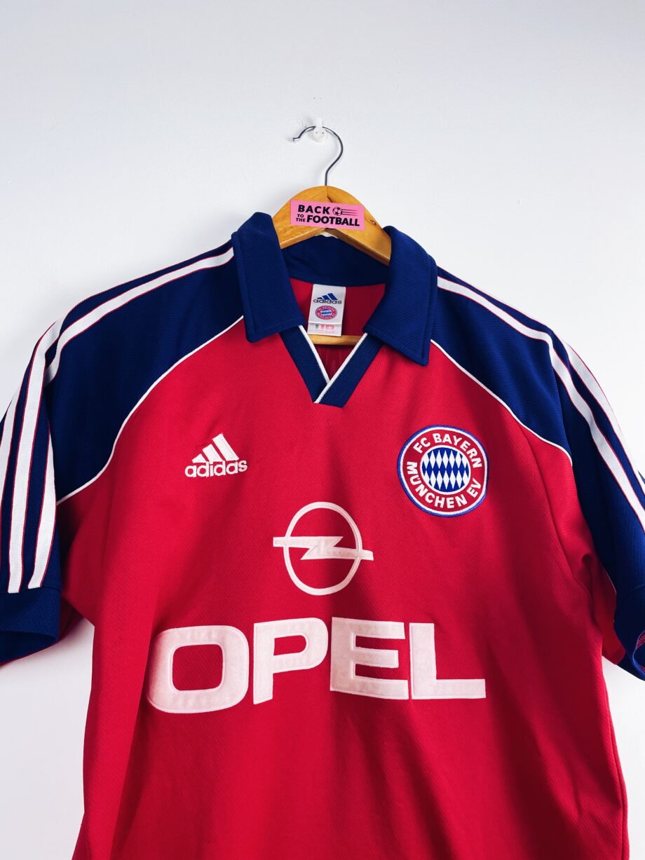 maillot vintage domicile Bayern Munich 1999/2001 floqué Jancker #19