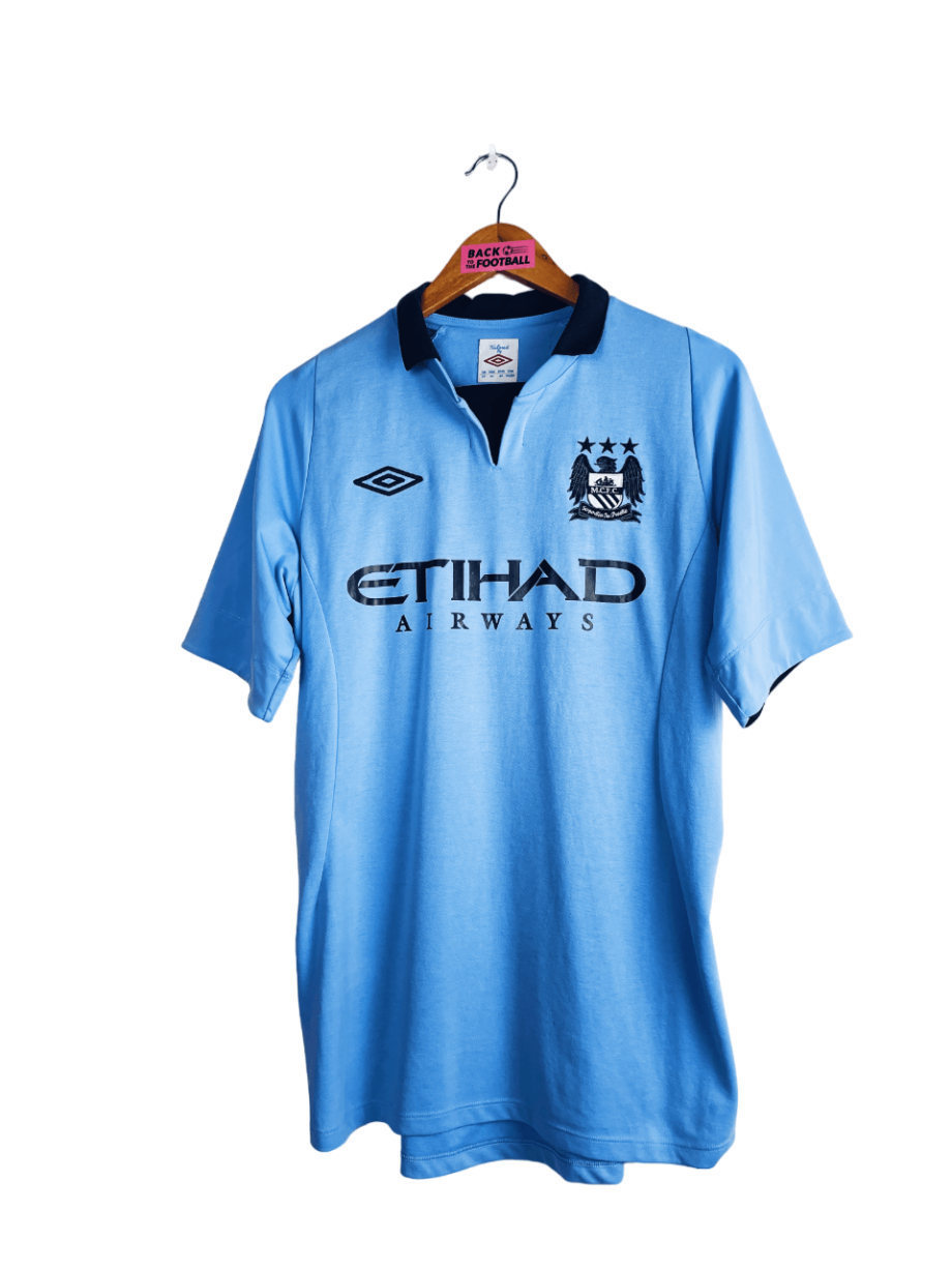 maillot vintage domicile de Manchester City 2012/2013