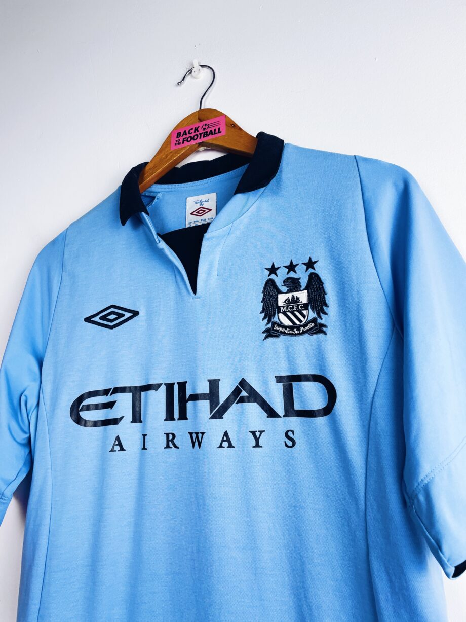 maillot vintage domicile de Manchester City 2012/2013