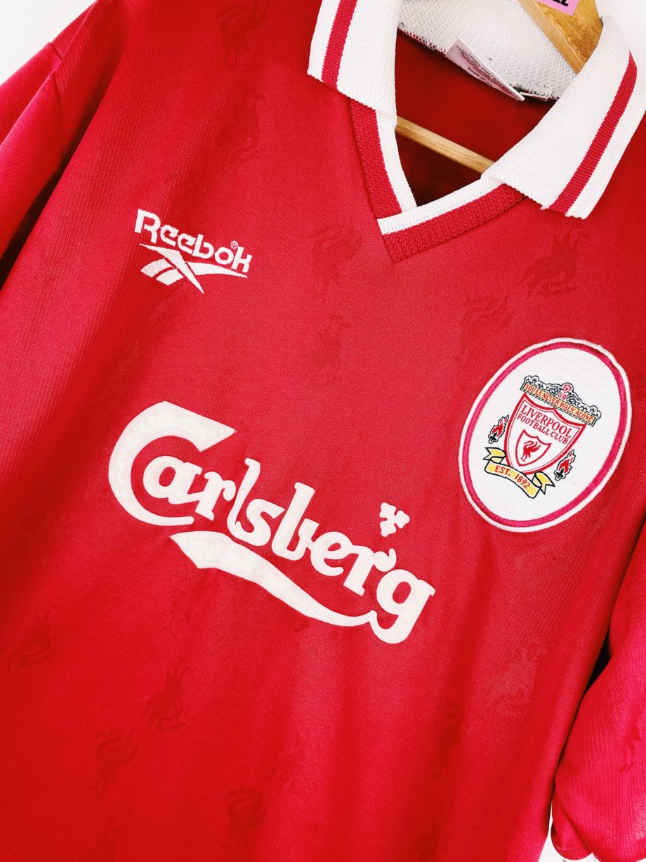 Maillot vintage Liverpool Owen 1996 / 1998