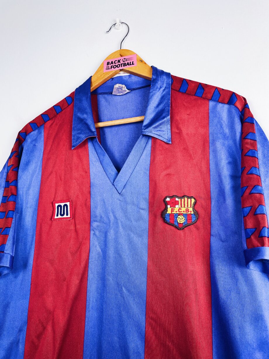 maillot vintage domicile FC Barcelone 1984/1989