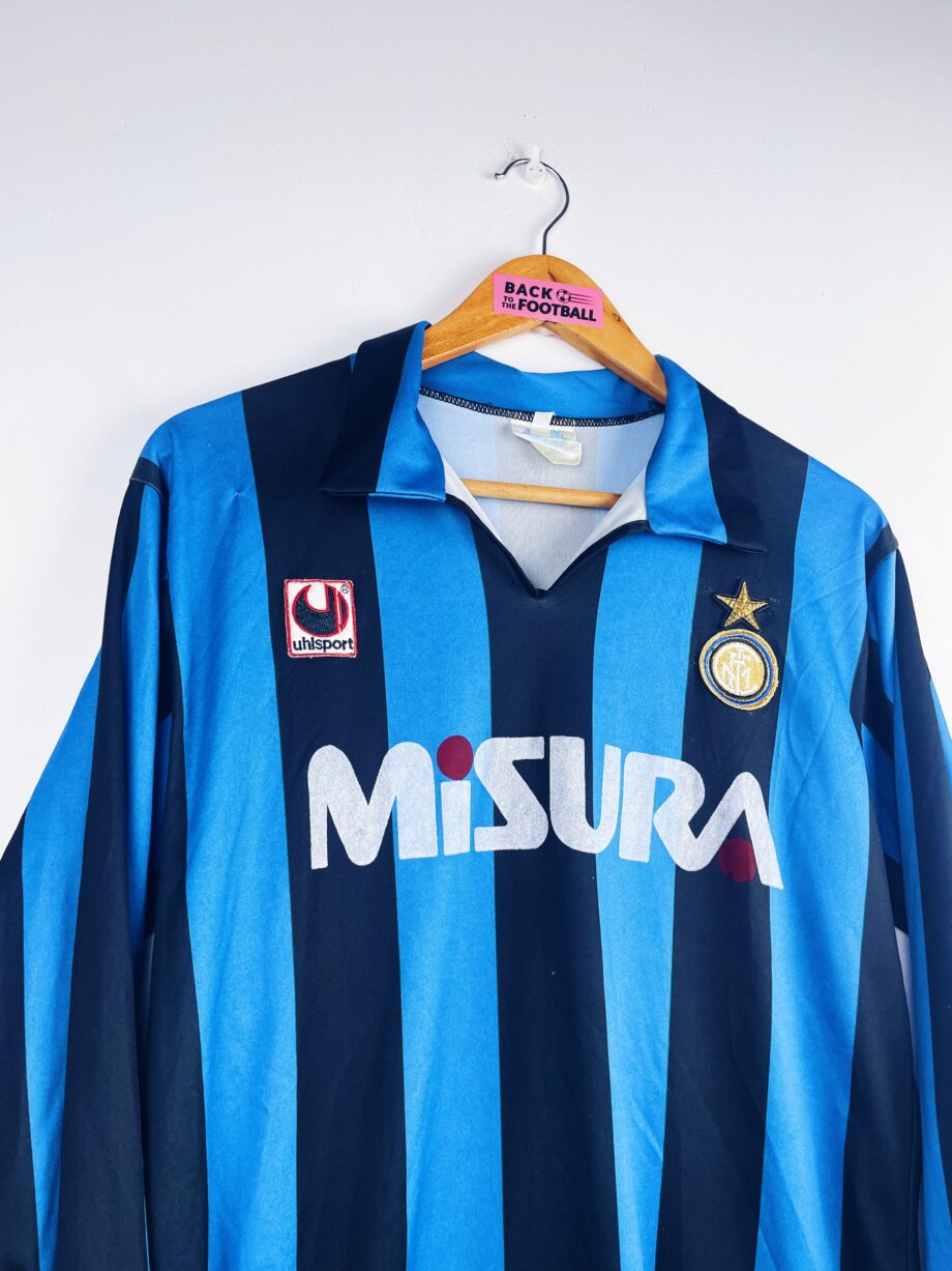 Maillot vintage Inter Milan 1989/1990 manches longues