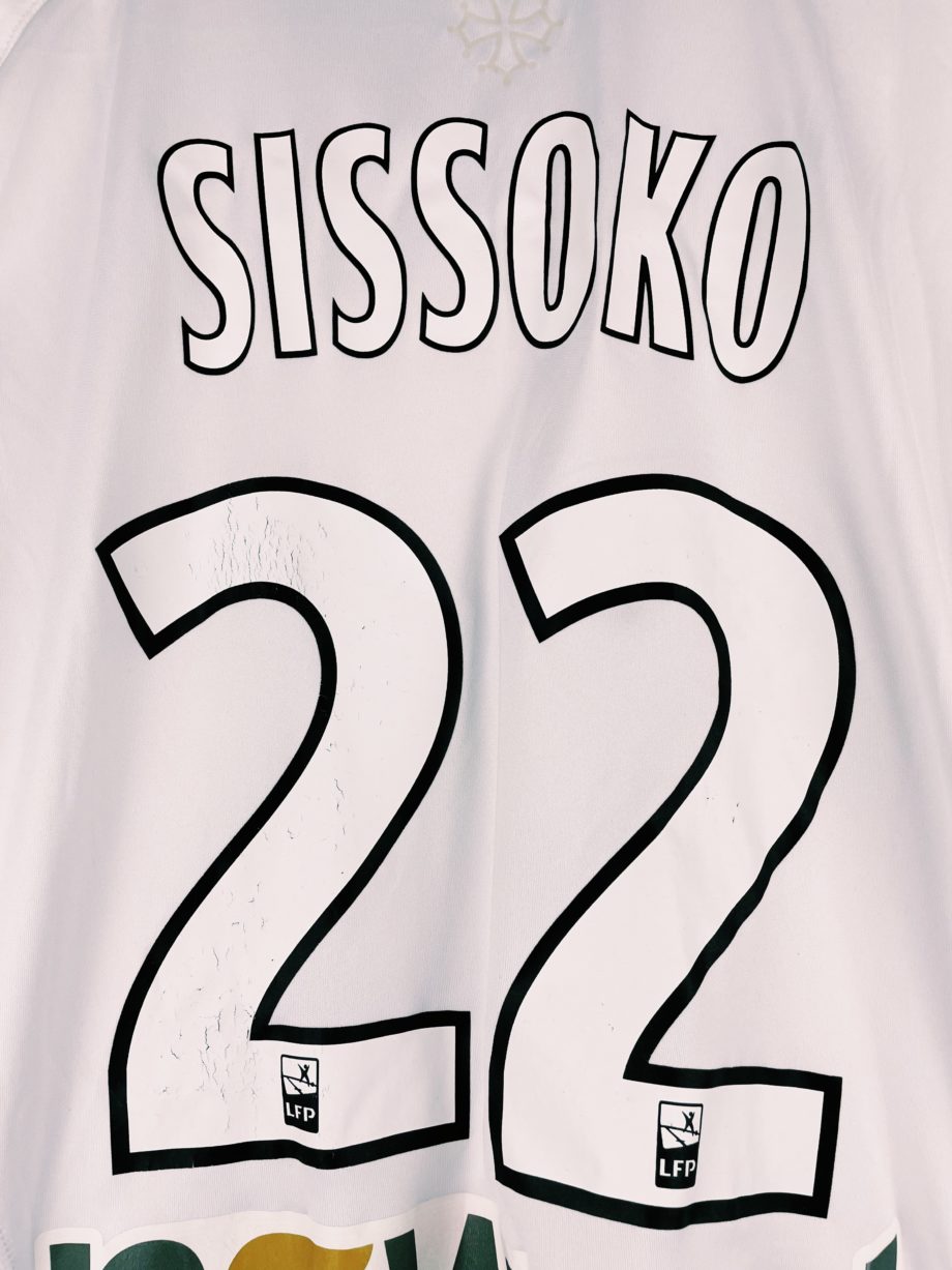Maillot vintage Toulouse Sissoko 2012/2013