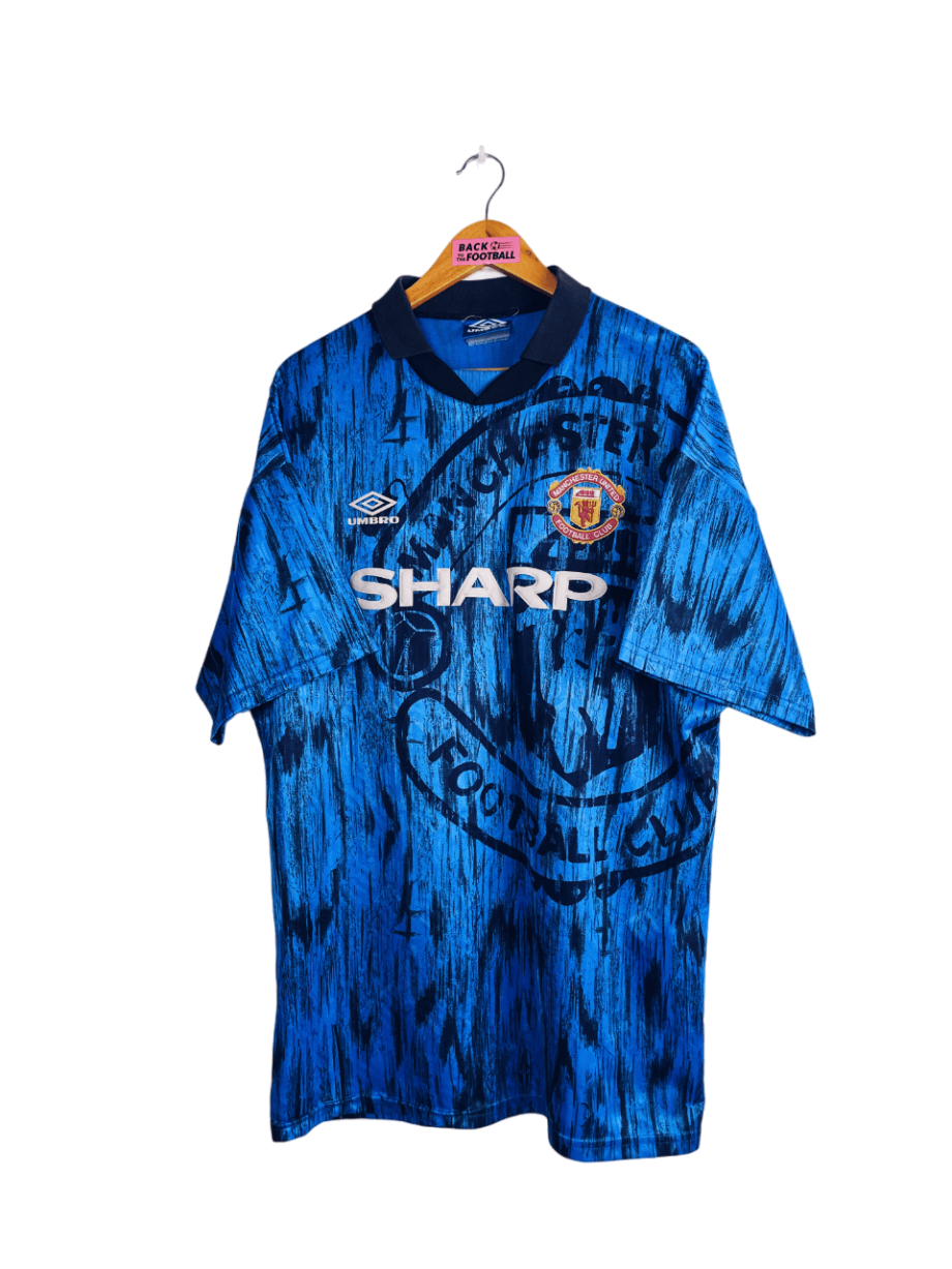 maillot vintage extérieur de Manchester United 1992/1993