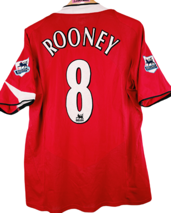 Maillot vintage Manchester United 2004/2006 Rooney #8