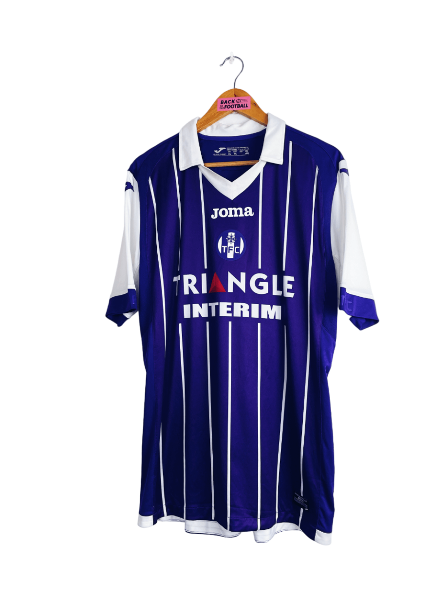 maillot vintage domicile de Toulouse 2017/2018 floqué Delort #39