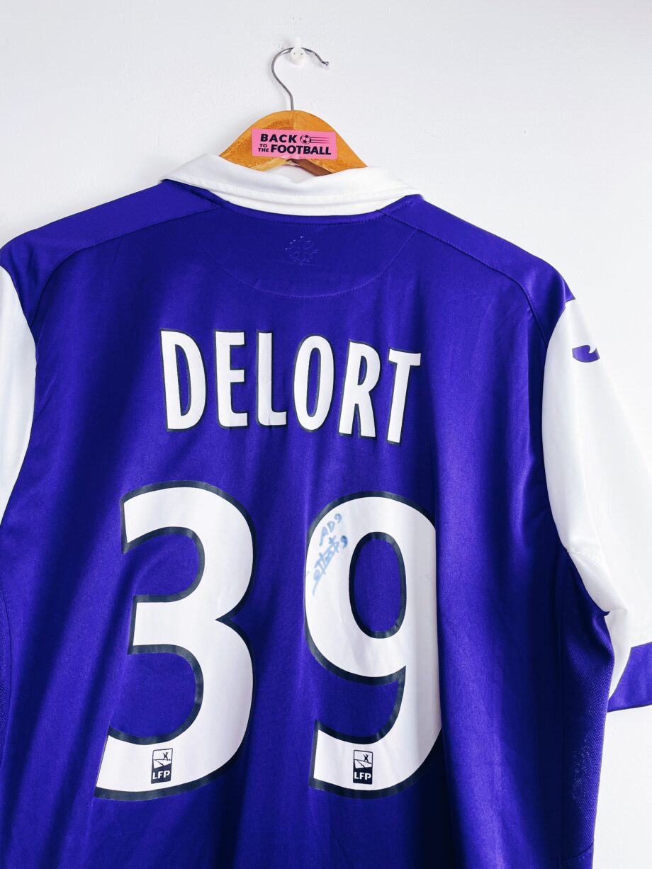 maillot vintage domicile de Toulouse 2017/2018 floqué Delort #39