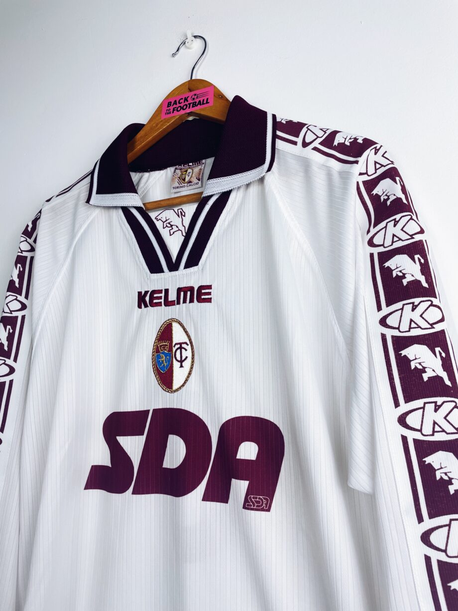 maillot vintage extérieur du Torino 1999/2000 manches longues player issue (stock pro)