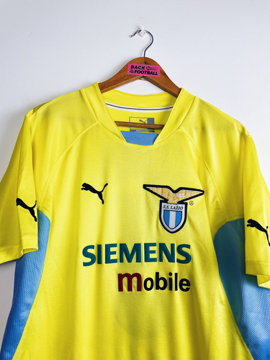 maillot vintage extérieur de la Lazio 2001/2002 floqué Cesar #3