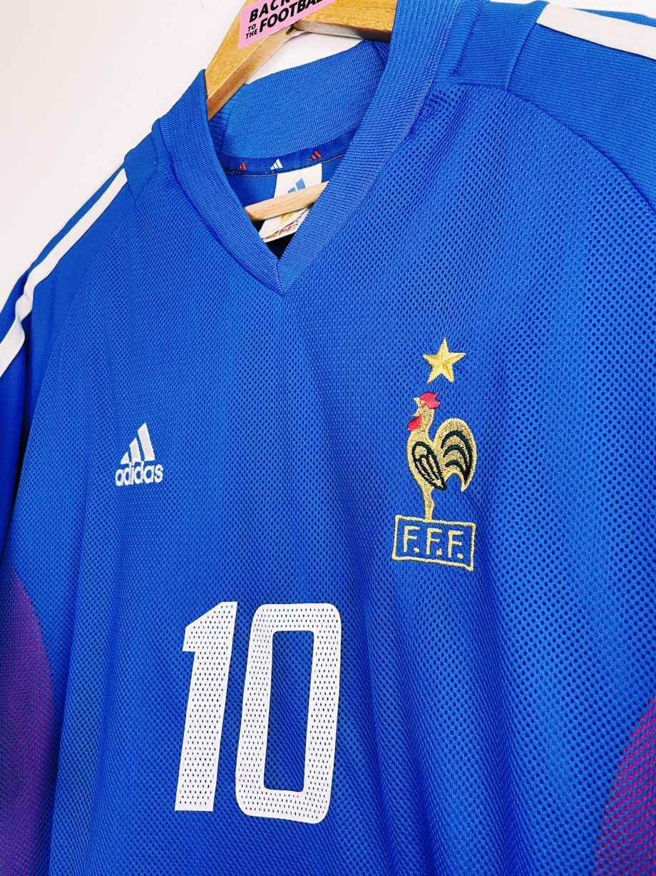 Maillot vintage France 2002 Zidane