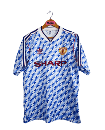 maillot vintage de Manchester United 1990/1992 extérieur