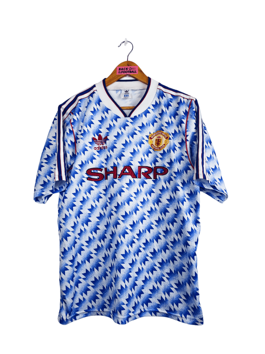 maillot vintage de Manchester United 1990/1992 extérieur