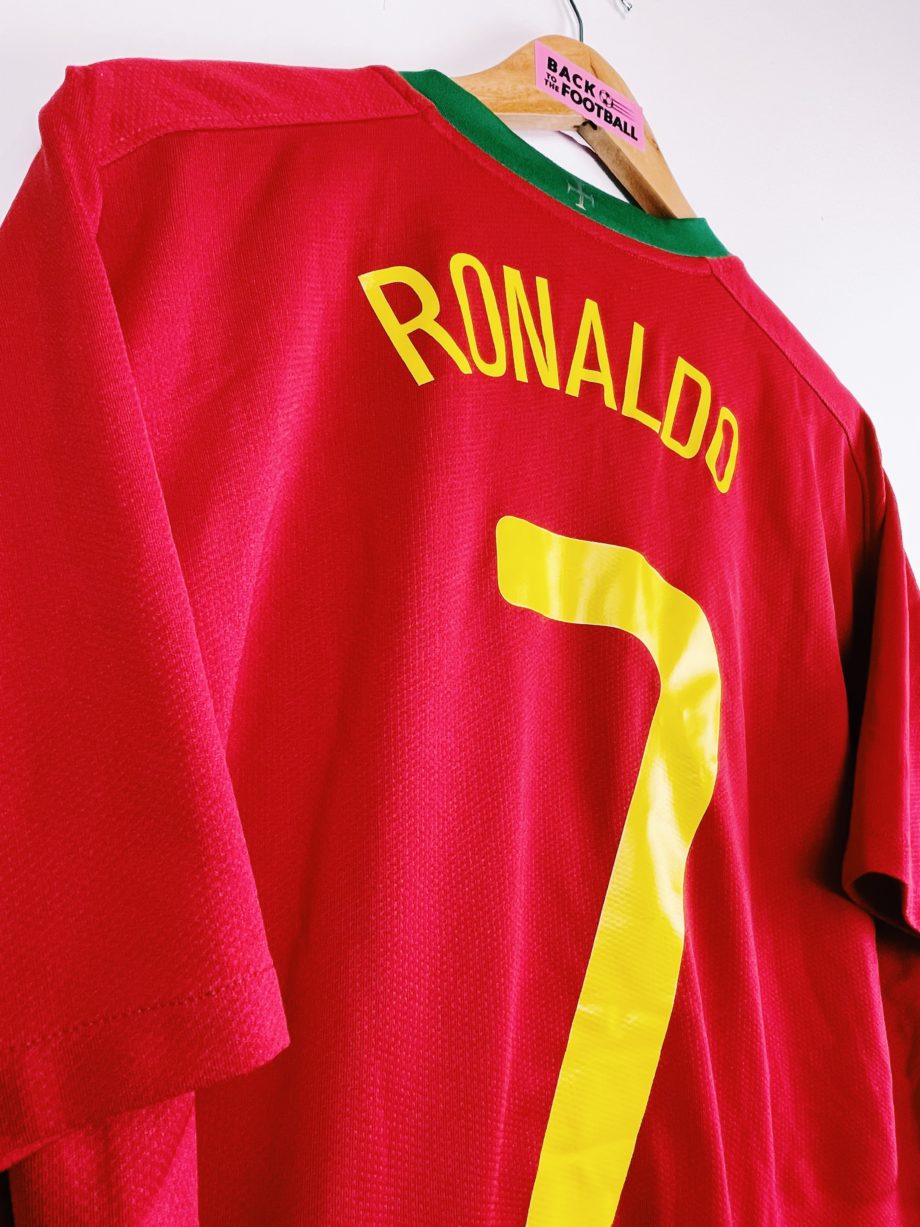 Maillot vintage Portugal 2008 floqué Cristiano Ronaldo