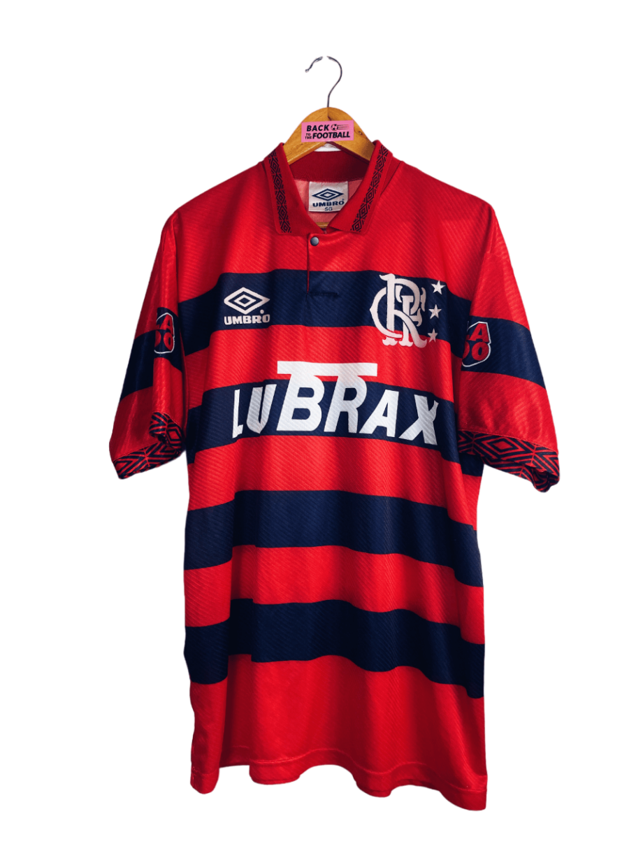 maillot vintage domicile de Flamengo 1994/1995 floqué du numéro 11 romario