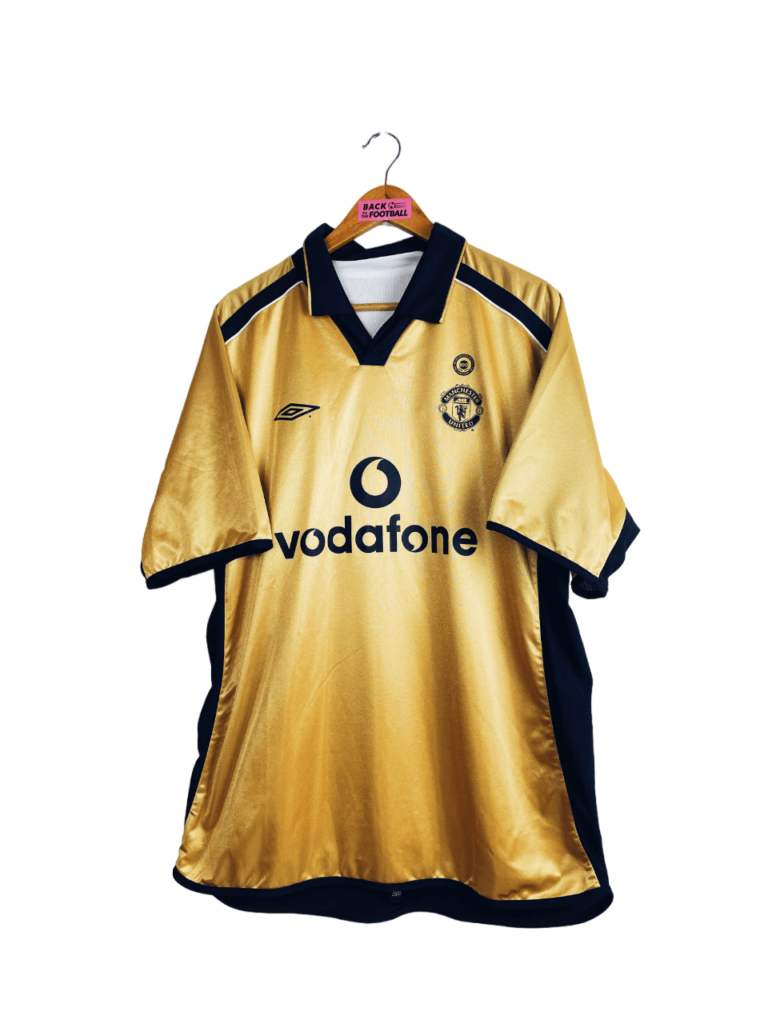 Manchester united gold jersey on sale