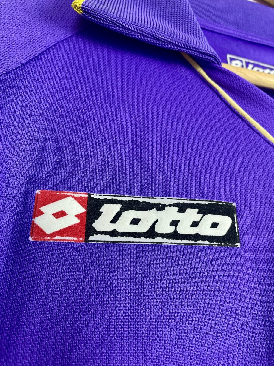 maillot vintage domicile de la Fiorentina 2010/2011 floqué Gilardino en manches longues