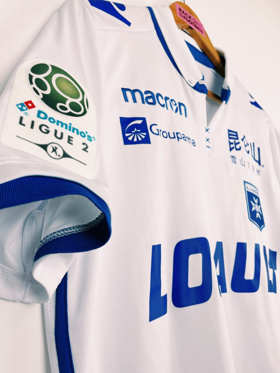 Maillot AJ Auxerre 2017/2018 porté et signé par Philippoteaux