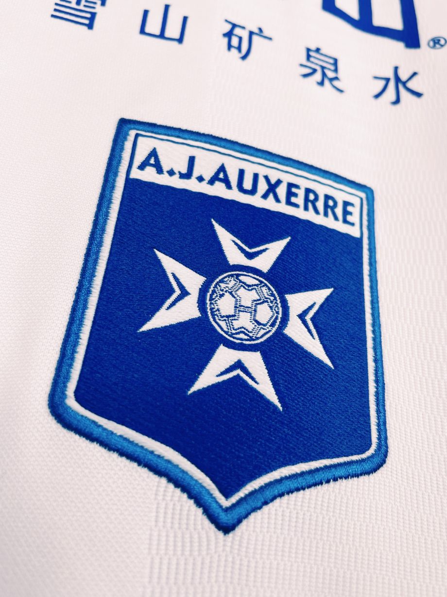 Maillot AJ Auxerre 2017/2018 porté et signé par Philippoteaux