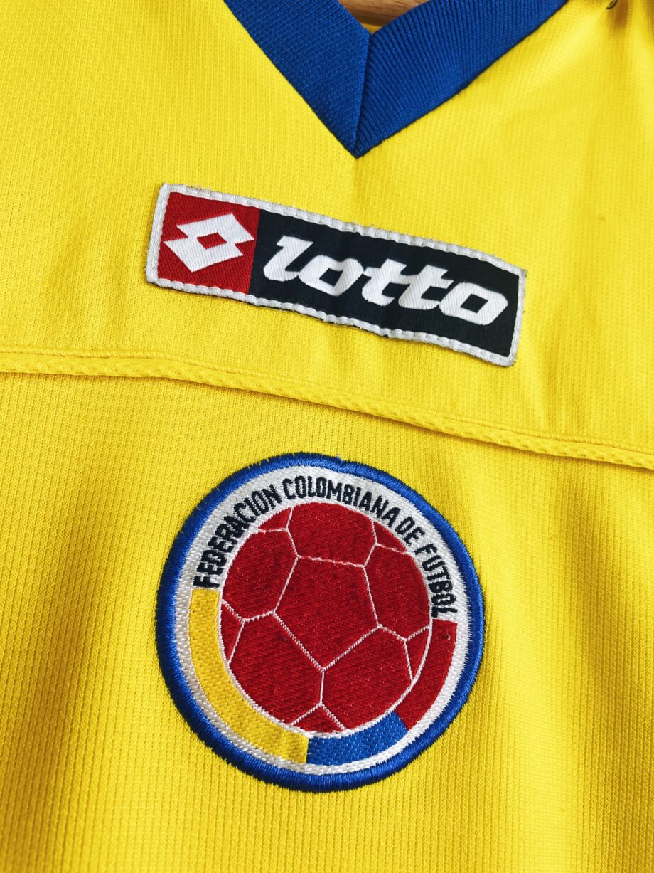 maillot vintage domicile Colombie 2003/2004