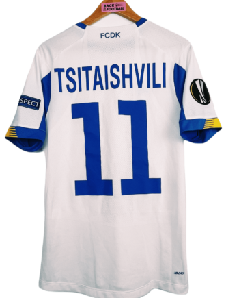 Maillot du Dynamo Kiev 2019/2020 préparé pour Tsitaishvili