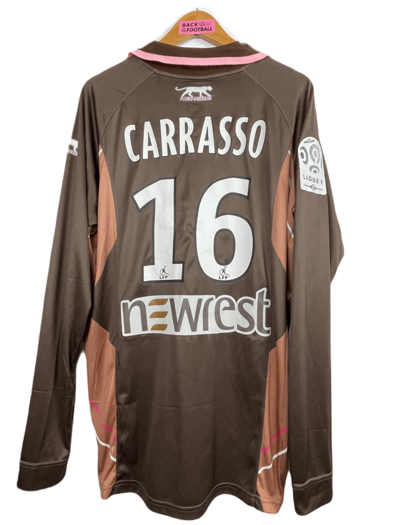 Maillot TOULOUSE TFC 2002 2003 2004 porté n°2 LOTTO vintage