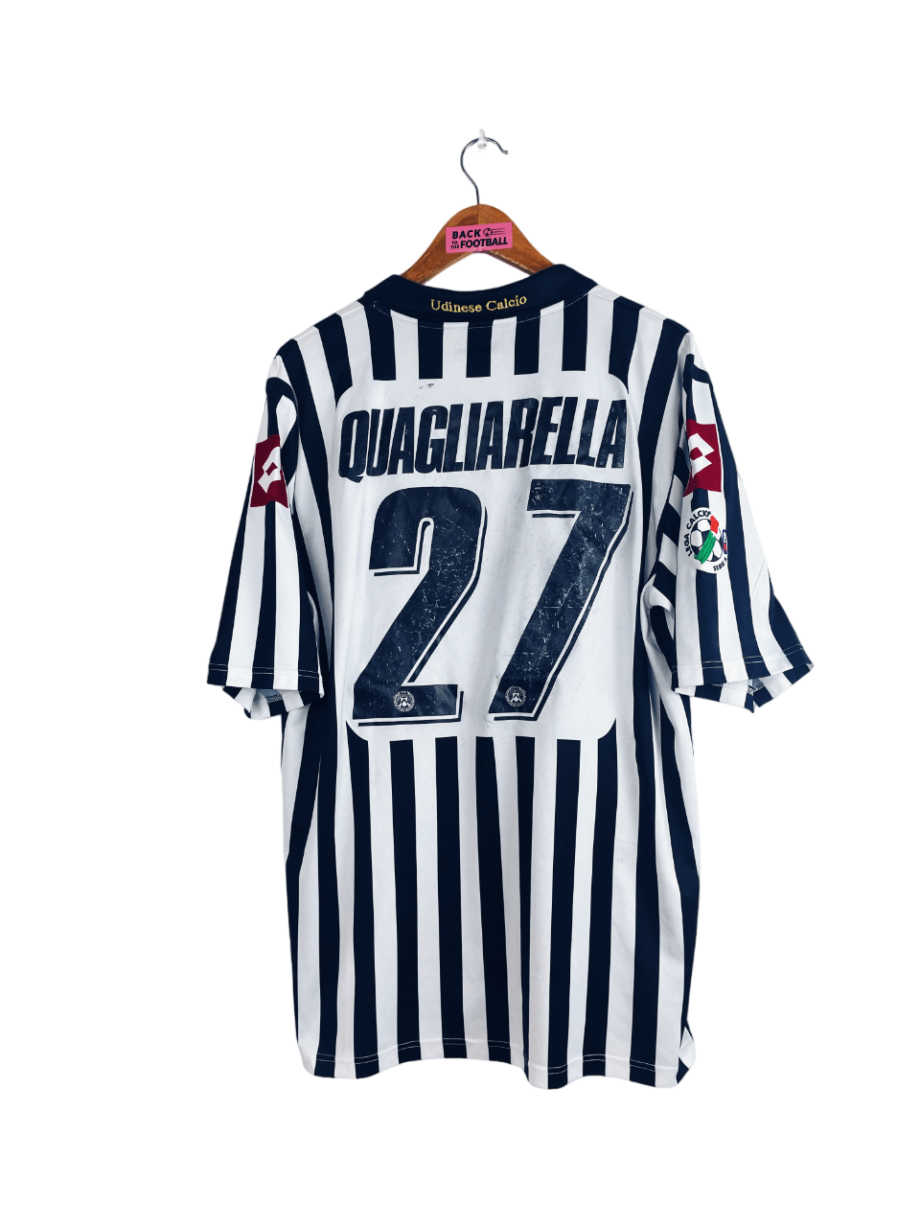 Maillot vintage Udinese 2008/2009 floqué Quagliarella