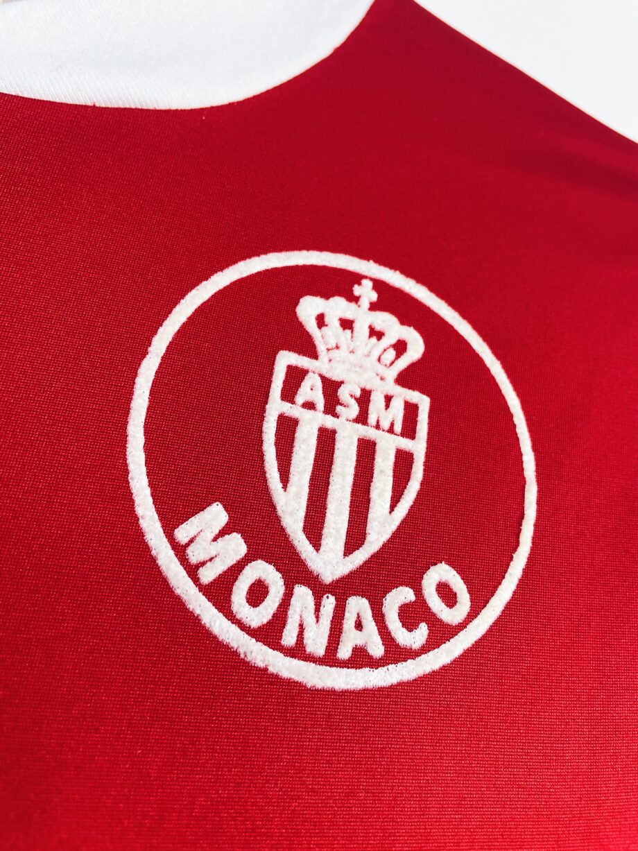 maillot vintage domicile de l'AS Monaco 1980/1982 manches longues