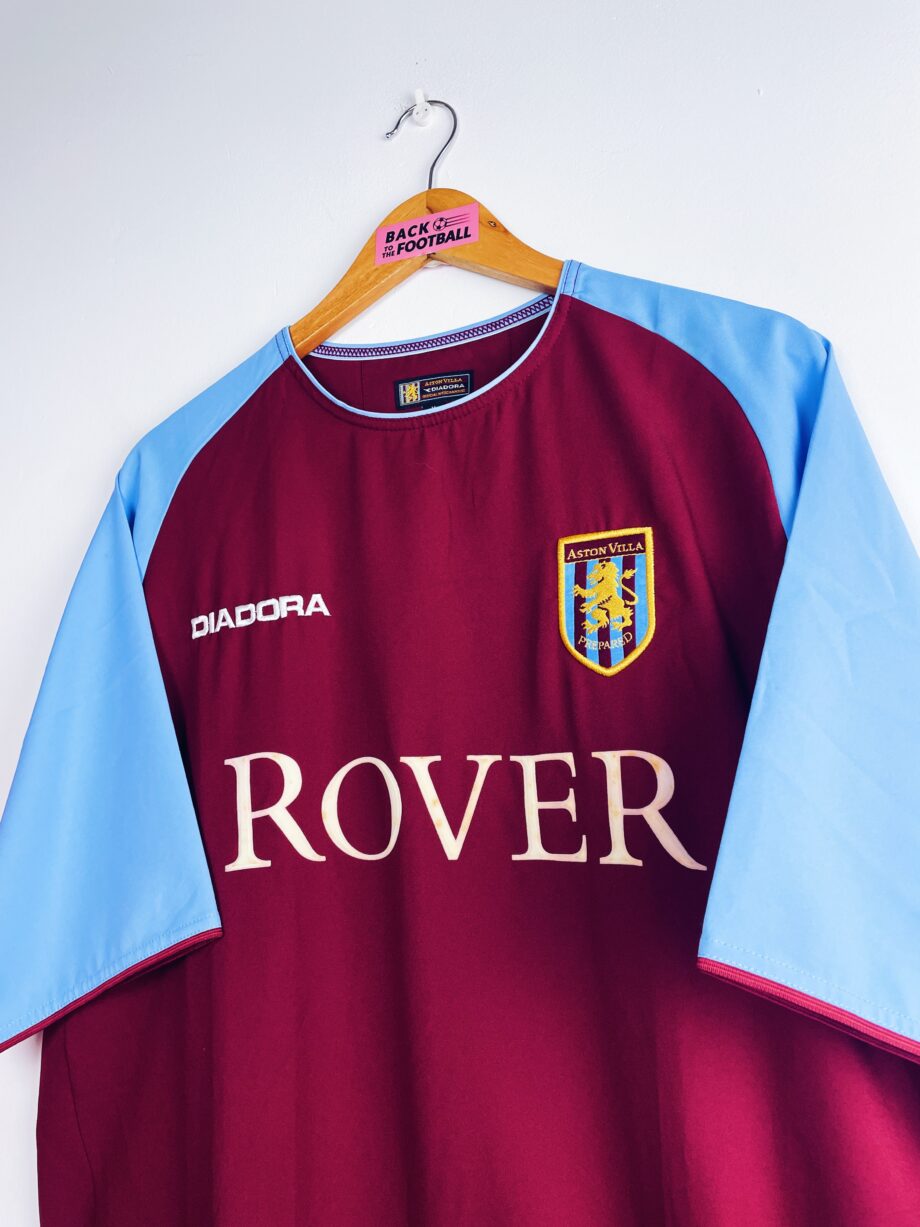 maillot vintage domicile d'Aston Villa 2003/2004