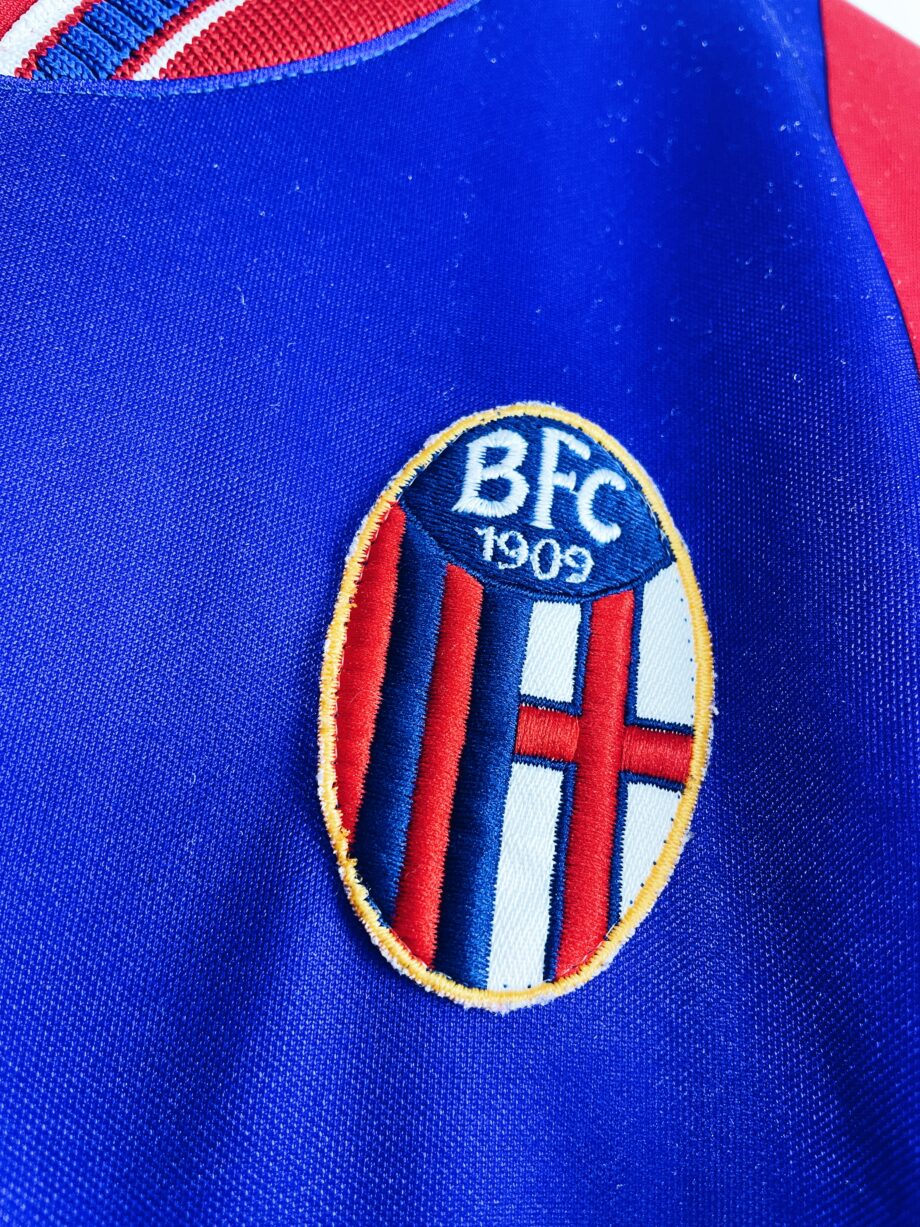 maillot vintage domicile de Bologne 2002/2003 porté (match worn) par Claudio Terzi
