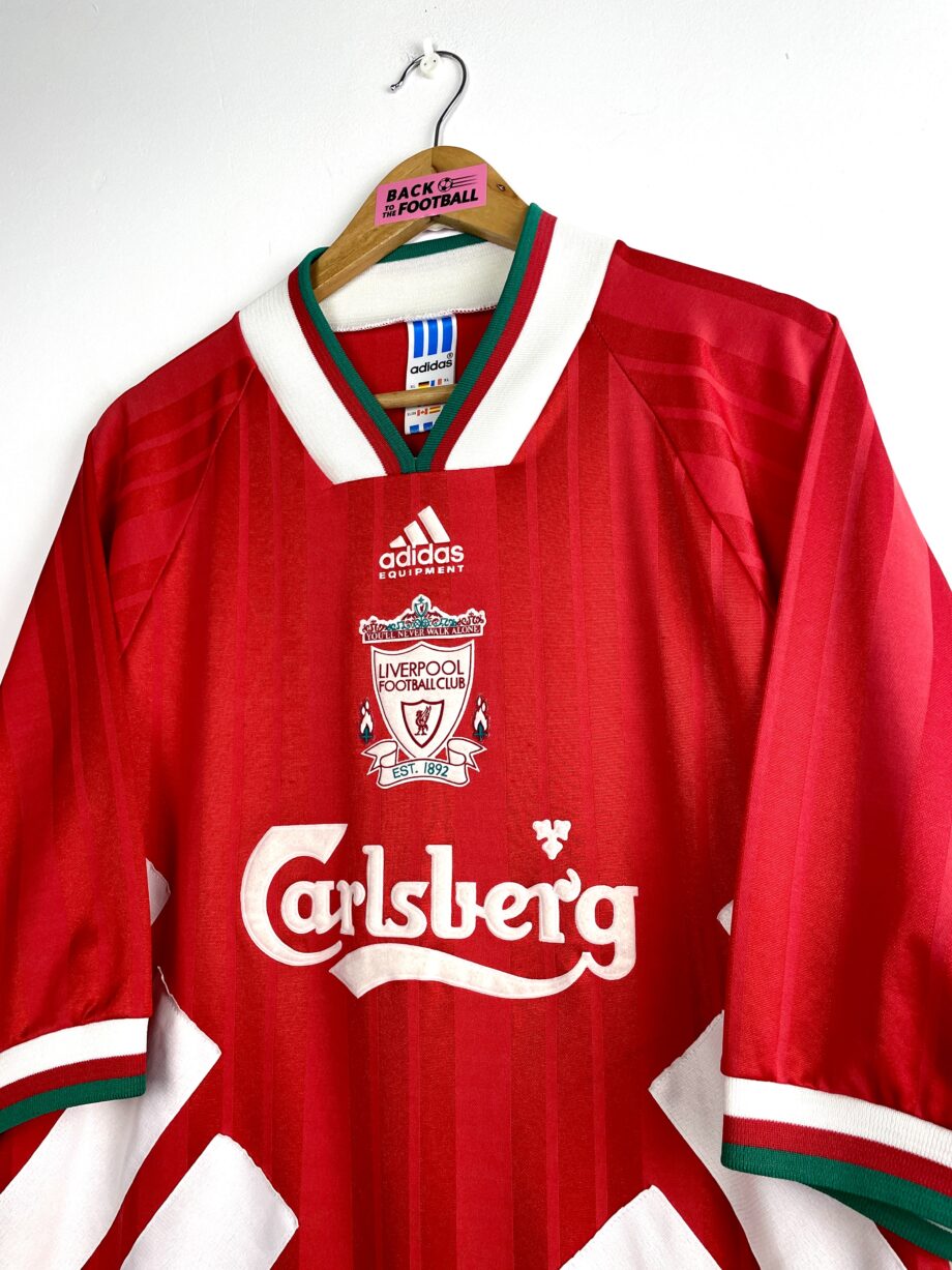 Maillot vintage domicile Liverpool 1993/1995