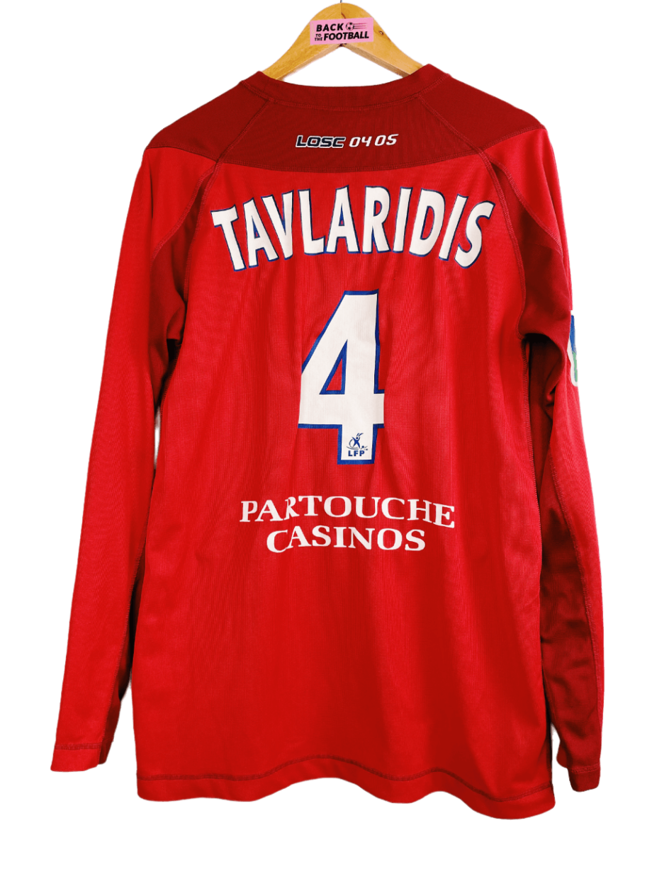 Maillot vintage LOSC 2004/2005 floqué Tavlaridis