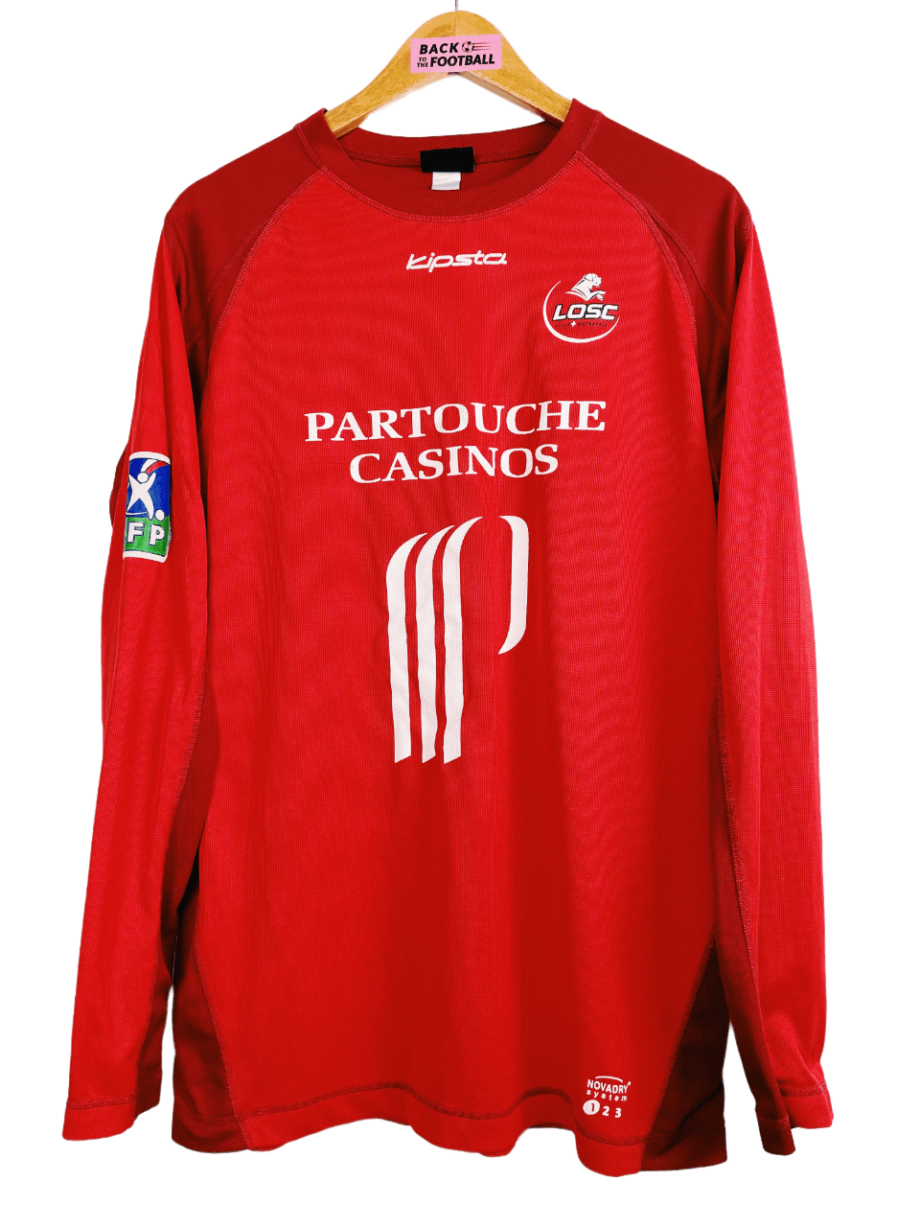 Maillot vintage LOSC 2004/2005 floqué Tavlaridis