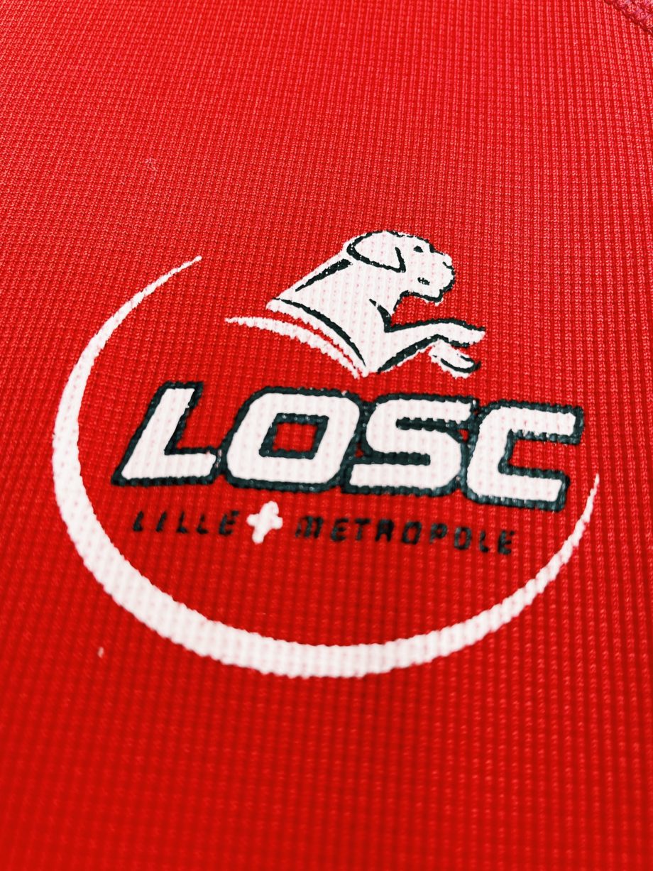 Maillot vintage LOSC 2004/2005 floqué Tavlaridis