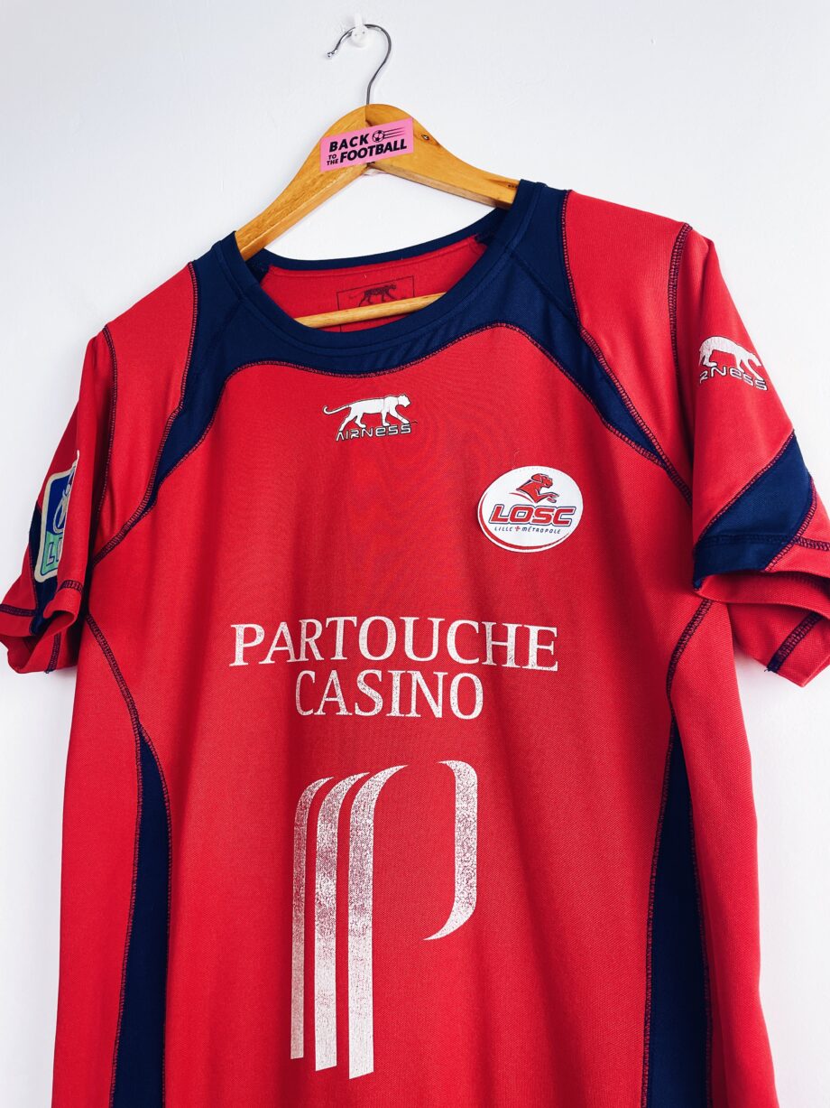 Maillot vintage Lille LOSC 2006/2007 floqué Rafael #5