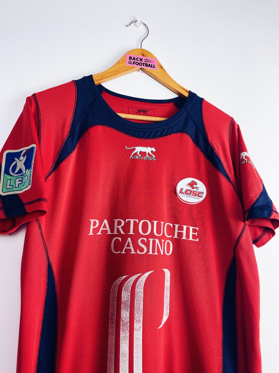 Maillot vintage Lille LOSC 2006/2007 floqué Rafael #5