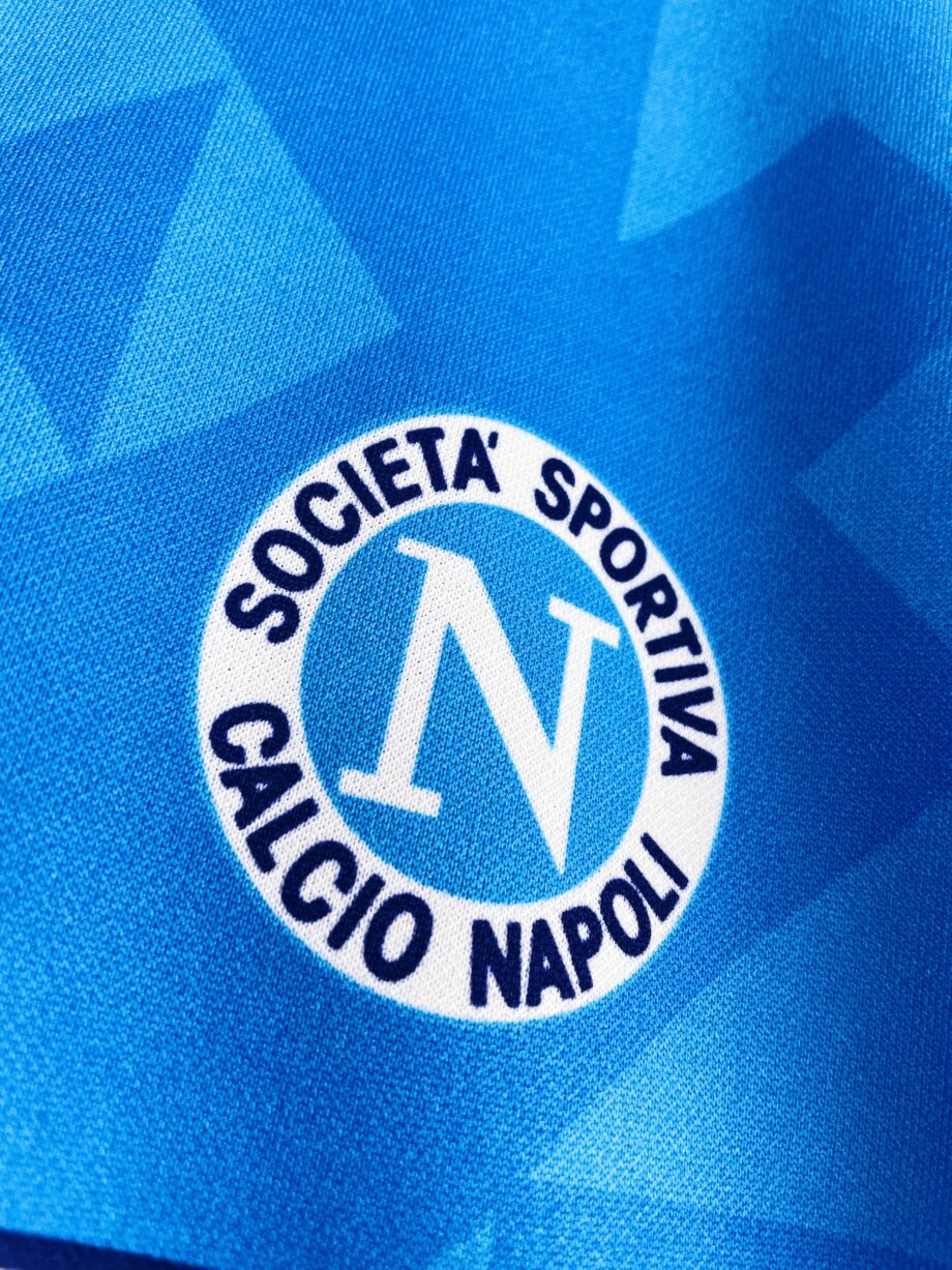 maillot vintage domicile du Napoli 1994/1996 manches longues