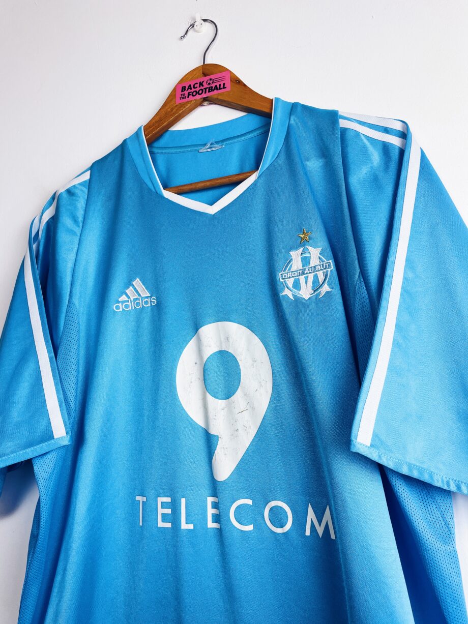 maillot vintage extérieur de l'OM 2003/2004