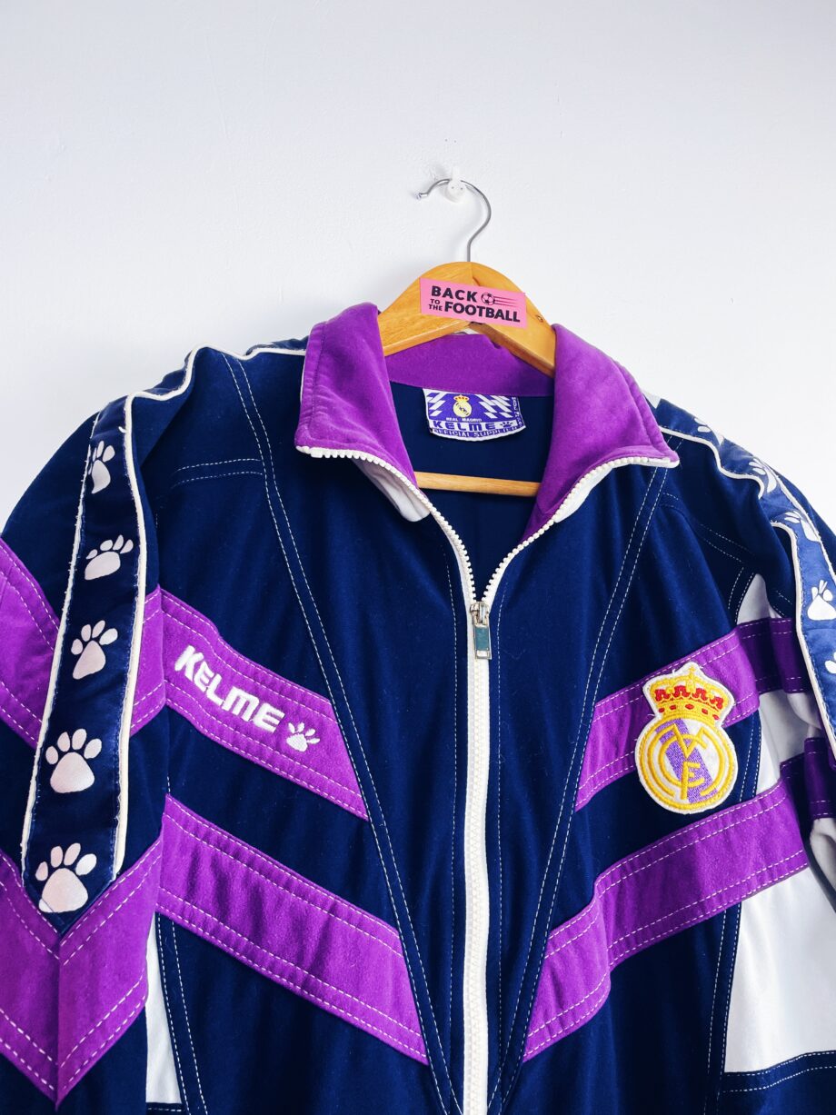 veste vintage du Real Madrid 1997/1998