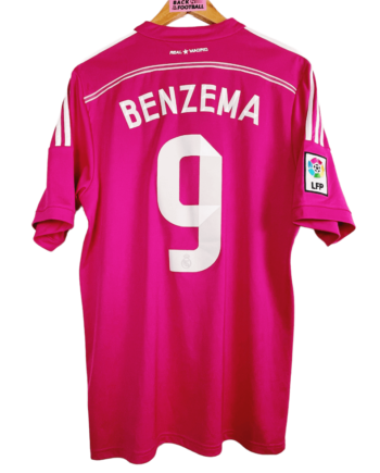 Maillot vintage Real Madrid 2014/2015 floqué Benzema #9