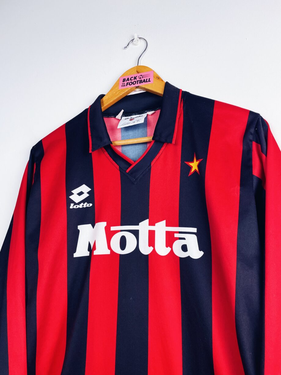 maillot vintage domicile AC Milan 1993/1994 manches longues