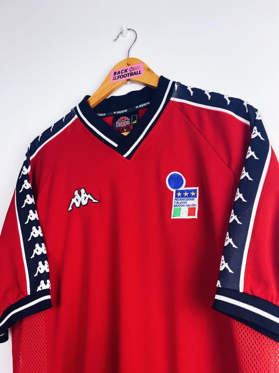 maillot vintage entrainement de l'Italie Euro 2000