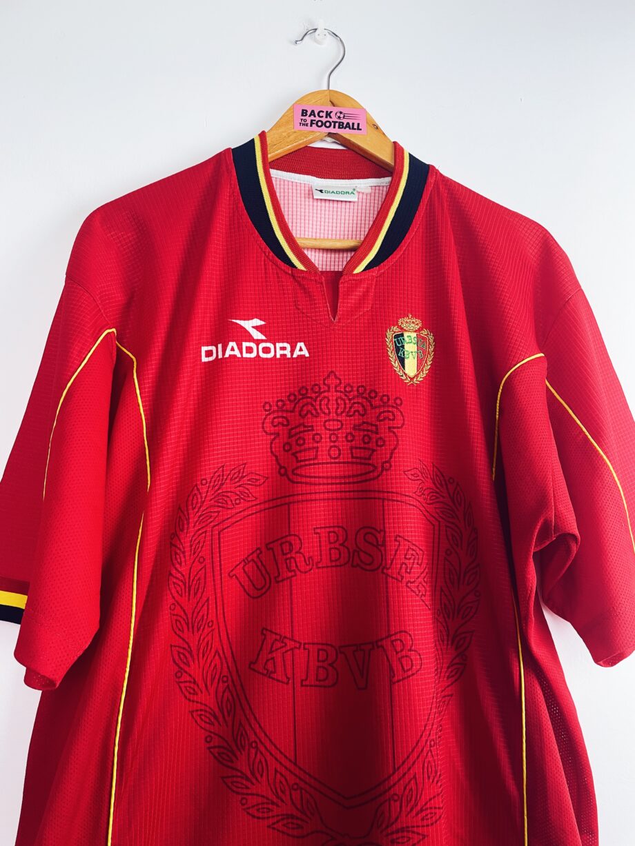 maillot vintage domicile de la Belgique 1997/1998