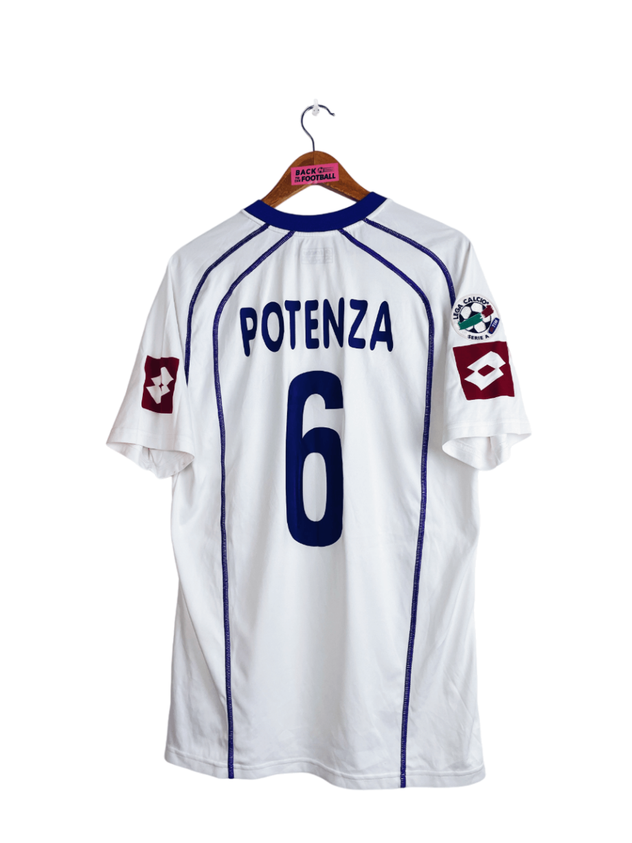 maillot vintage extérieur de la Fiorentina 2006/2007 préparé (match issue) ou porté (match worn) pour Potenza