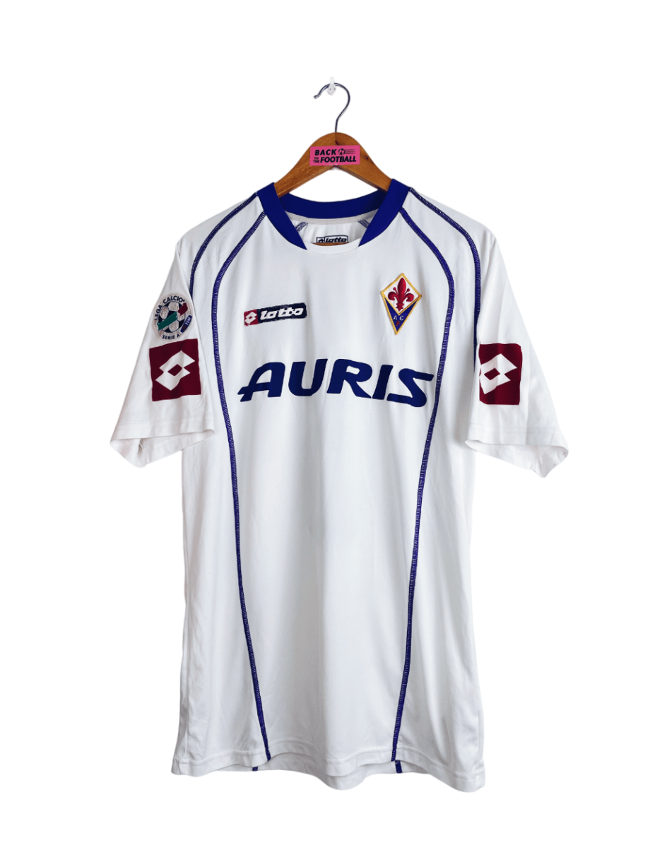 maillot vintage extérieur de la Fiorentina 2006/2007 préparé (match issue) ou porté (match worn) pour Potenza