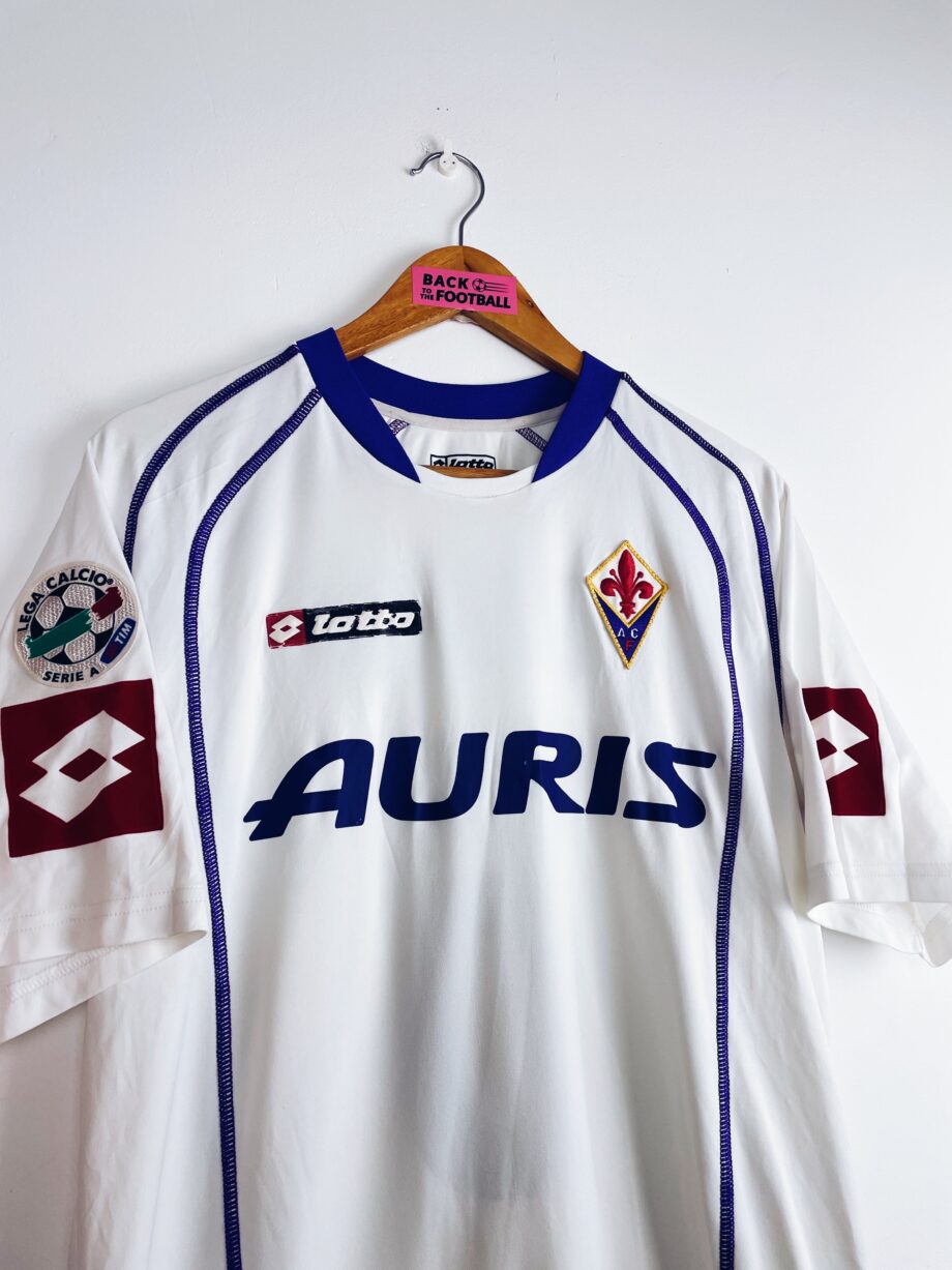 maillot vintage extérieur de la Fiorentina 2006/2007 préparé (match issue) ou porté (match worn) pour Potenza
