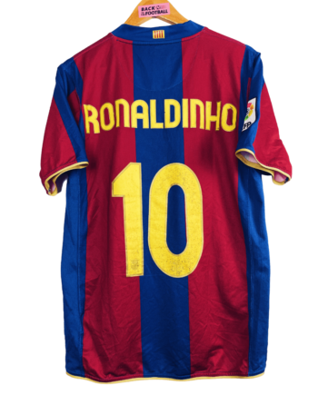 Maillot vintage Barcelone 2007/2008 floqué Ronaldinho